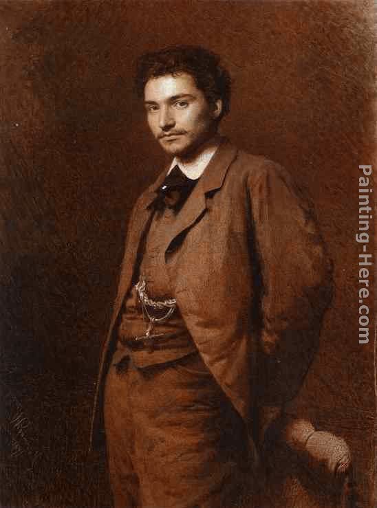 Ivan Nikolaevich Kramskoy Portrait of the Artist Feodor Vasilyev